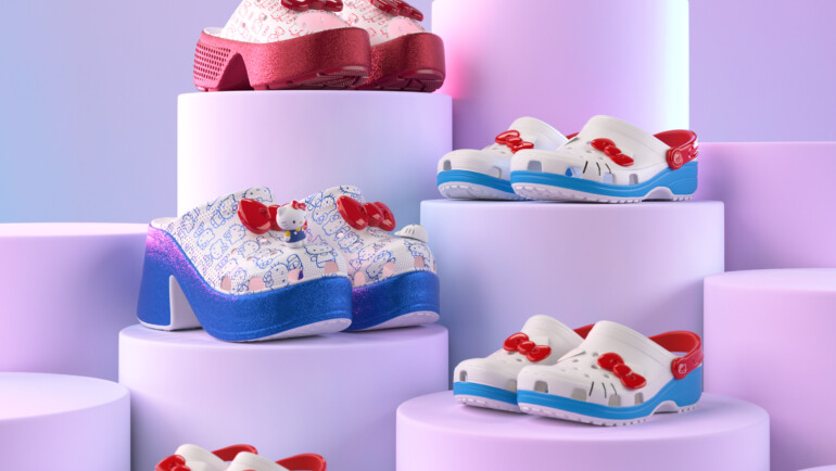 Crocs celebra el 50 aniversario de Hello Kitty con una colaboración de edición limitada