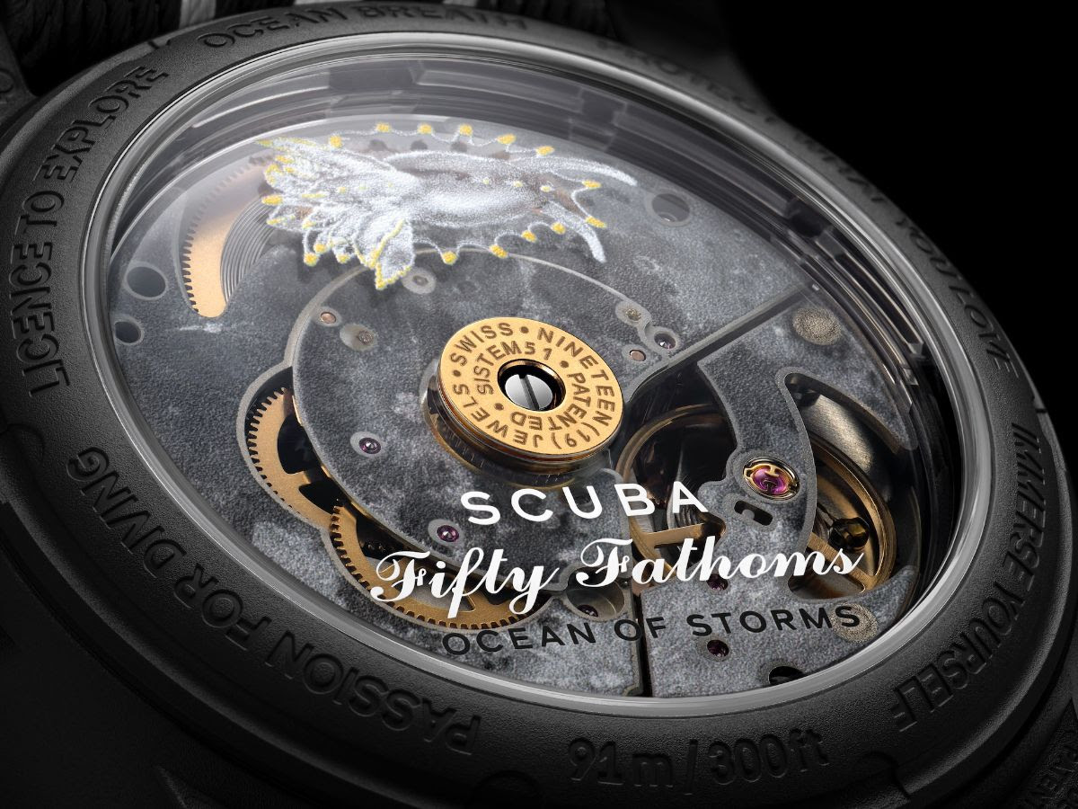 BIOCERAMIC SCUBA FIFTY FATHOMS DESCUBRE UN SEXTO OCÉANO: OCEAN OF STORMS