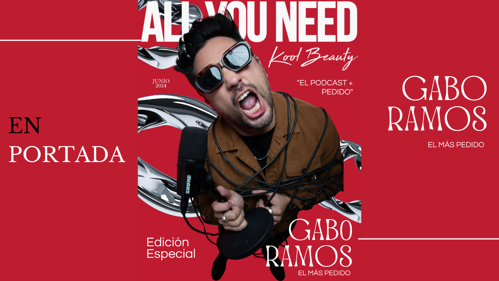 Gabo Ramos Conquista las Listas de Reproducción con «El Podcast Más Pedido»