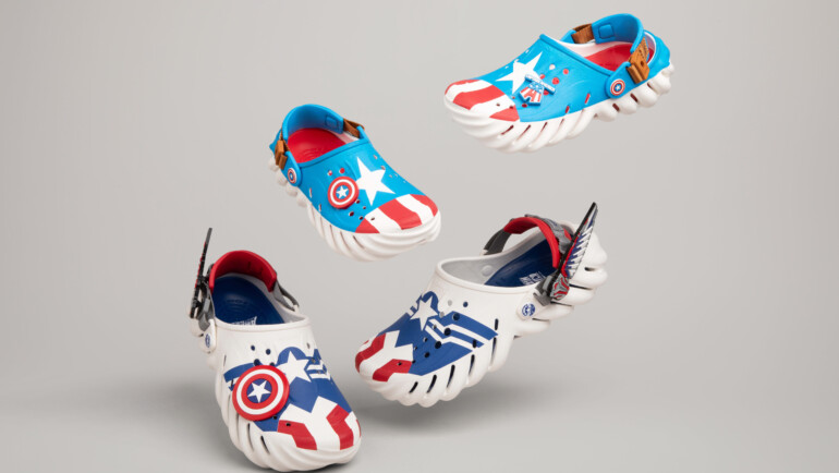 Los Echo Clogs se inspiran en el Capitán América para su nueva colección