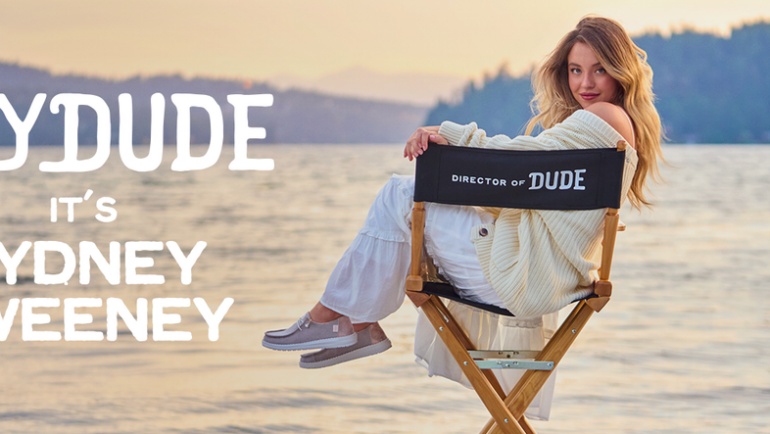 HEYDUDE anuncia a Sydney Sweeney como su portavozglobal