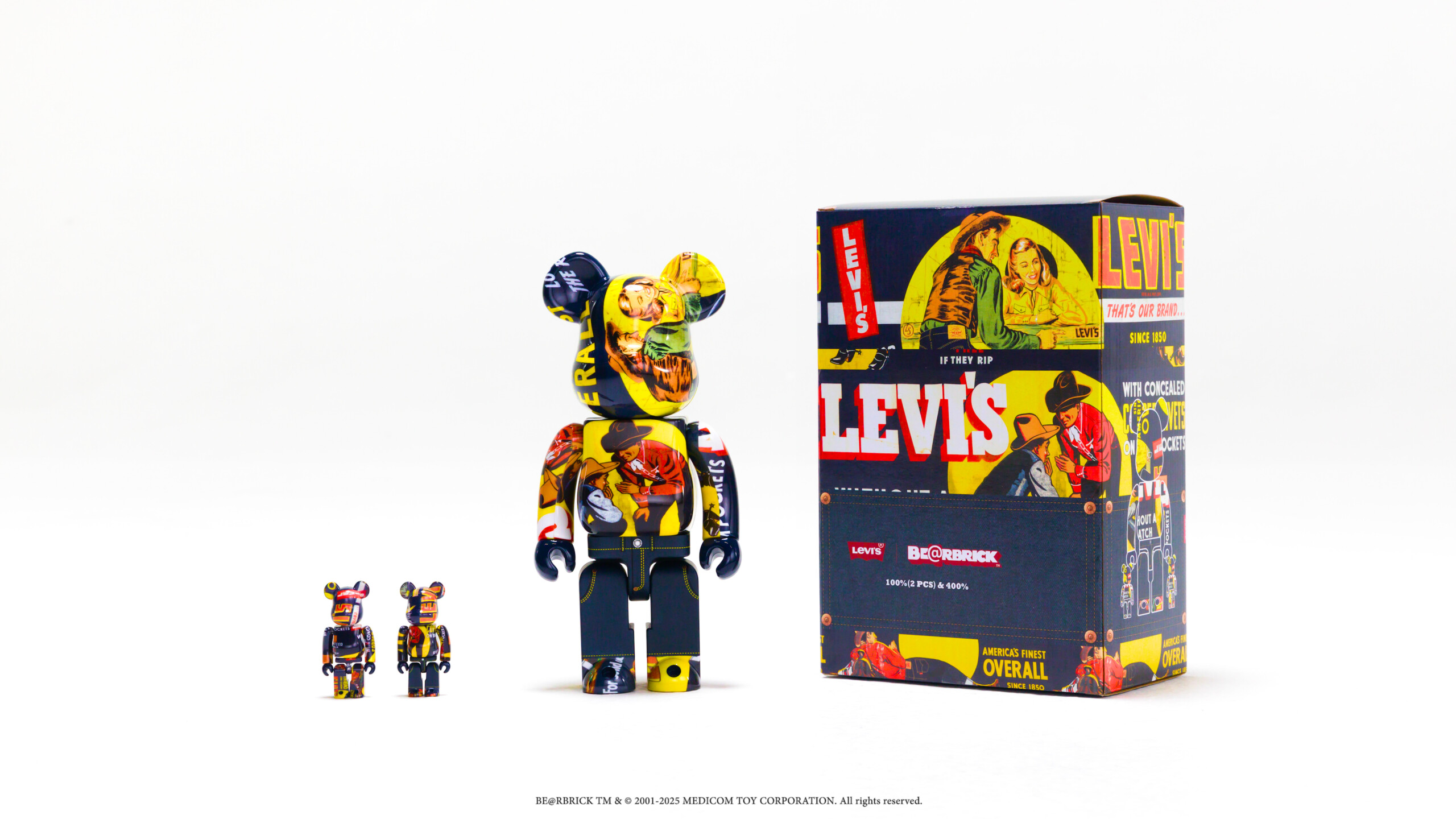 Levi’s® y BE@RBRICK presentan una colección limitada que fusiona patrimonio y cultura