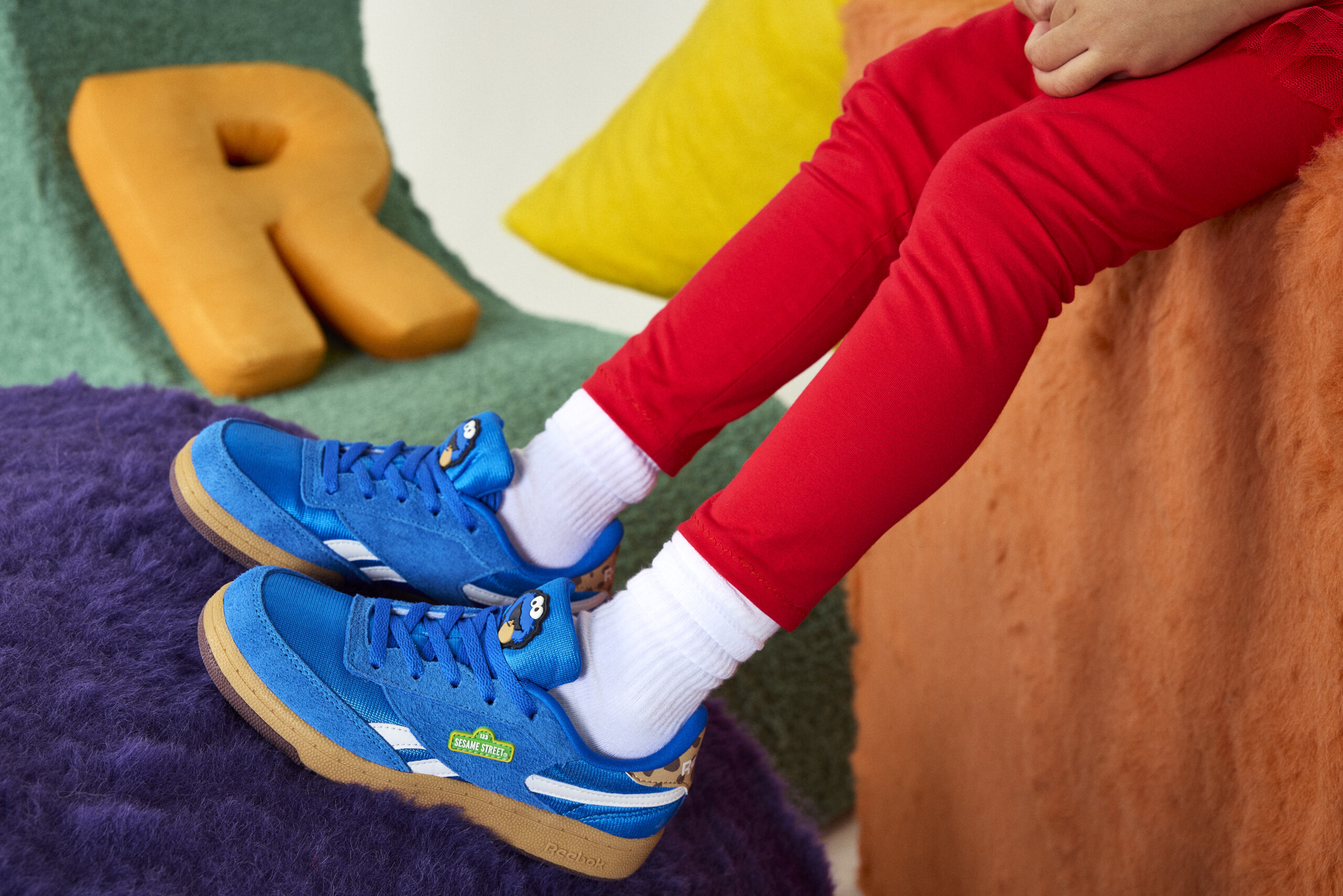 Reebok lanza una divertida colección para niños inspirada en SESAME STREET