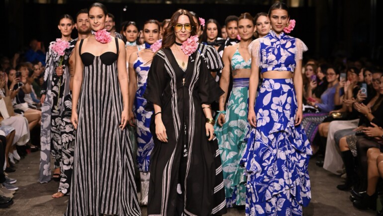 Regina Dondé «la rompe» en Costa Rica Fashion Week.